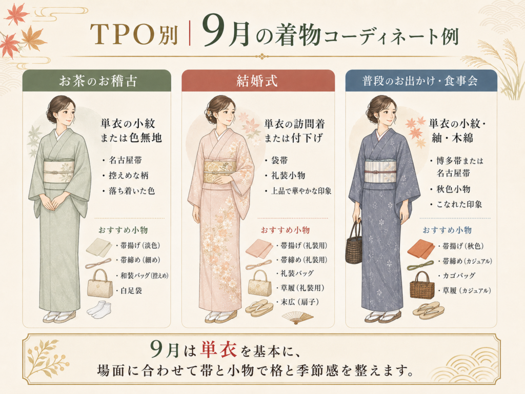 2026年最新】9月の着物の装いを解説！9月におすすめの着物 