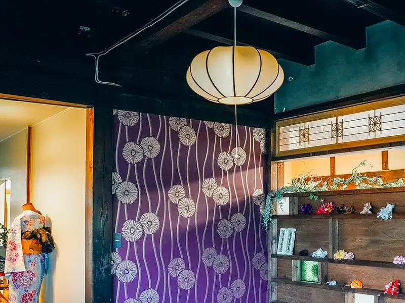 Craft Base Monokura (Japanese-room space, kimono rental) coordination 3