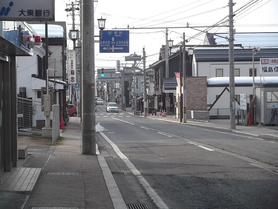 七日町通り（会津若松の着物映えフォトスポット）