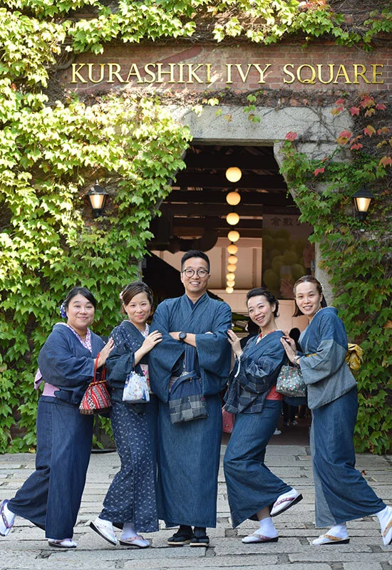 Kurashiki Kimono Komachi Bikan District Store