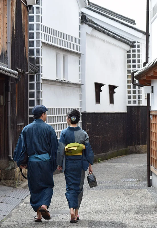 Kurashiki Kimono Komachi Bikan Historical Quarter Store coordination 2