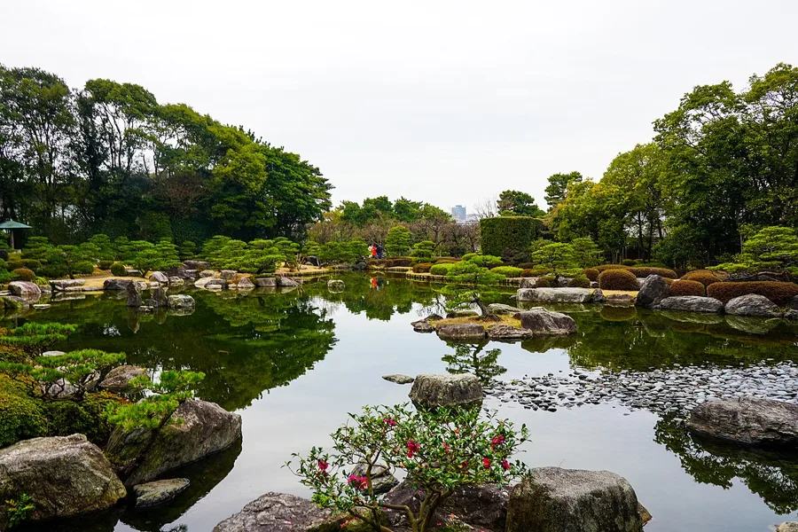 大濠公園日本庭園（大濠公園周辺の着物映えフォトスポット）