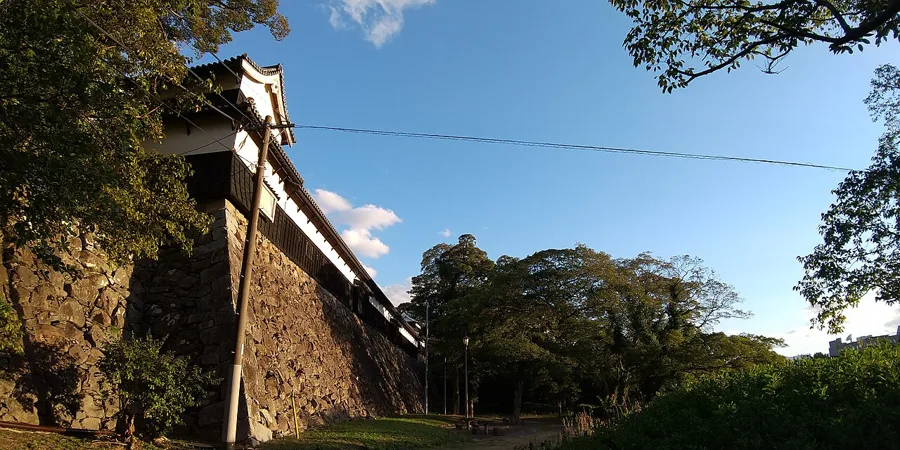福岡城跡 多聞櫓（大濠公園周辺の着物映えフォトスポット）
