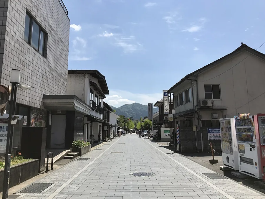 津和野町本町通り（萩・津和野の着物映えフォトスポット）