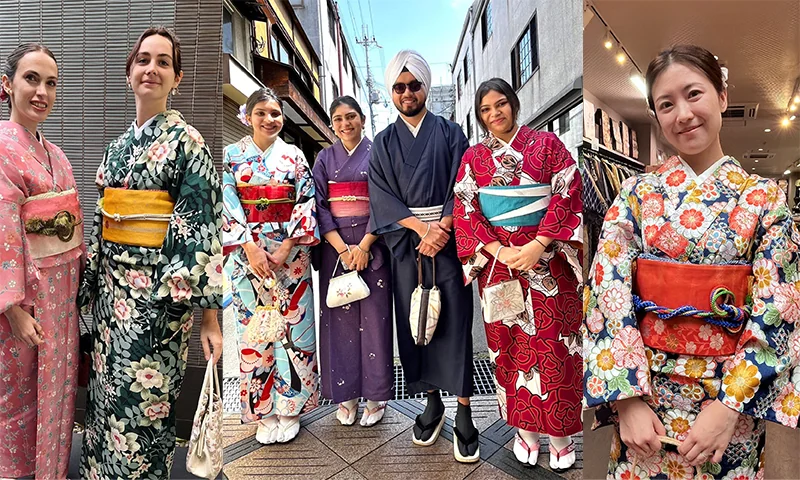 Rental Kimono Sakura