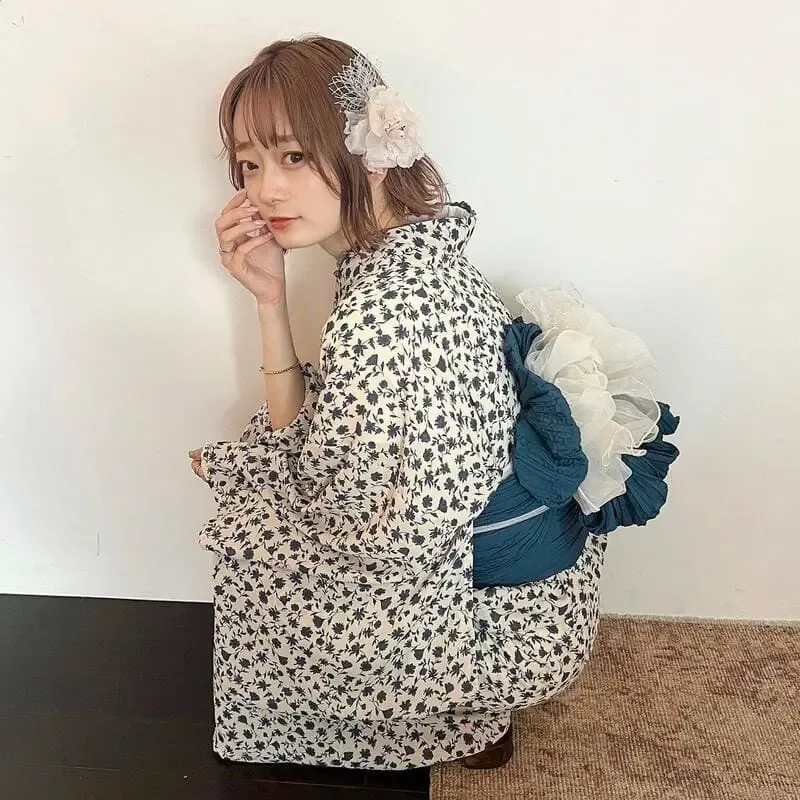 梨花和服 京都駅前店 コーデ3