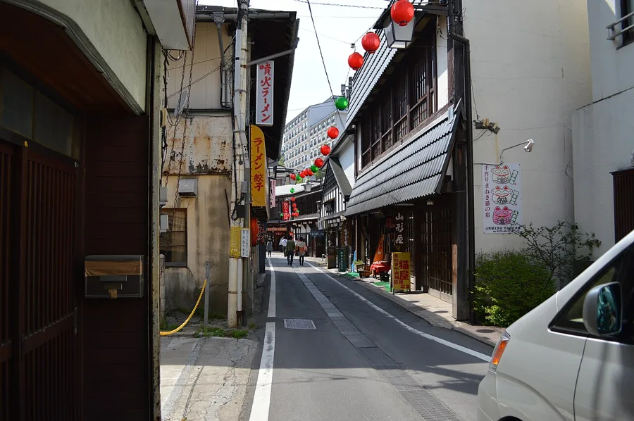 西の河原通り（草津温泉の浴衣映えフォトスポット）