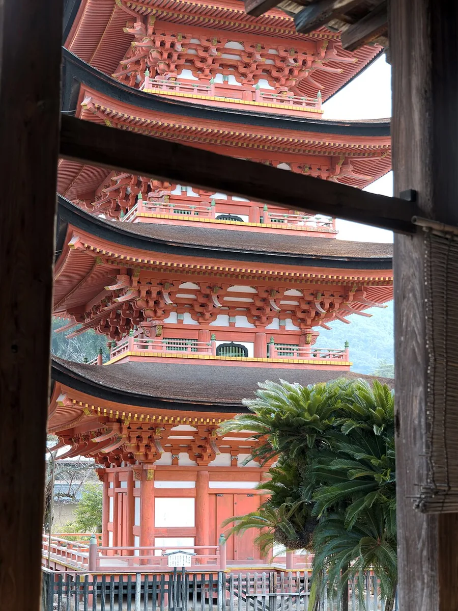 千畳閣（豊国神社）（宮島の着物映えフォトスポット）