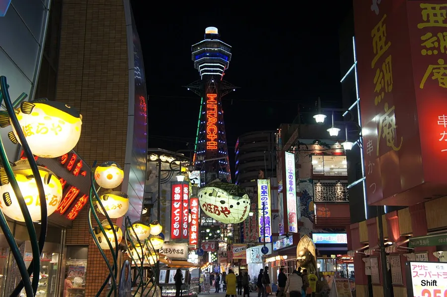 通天閣・新世界（四天王寺周辺の着物映えフォトスポット）