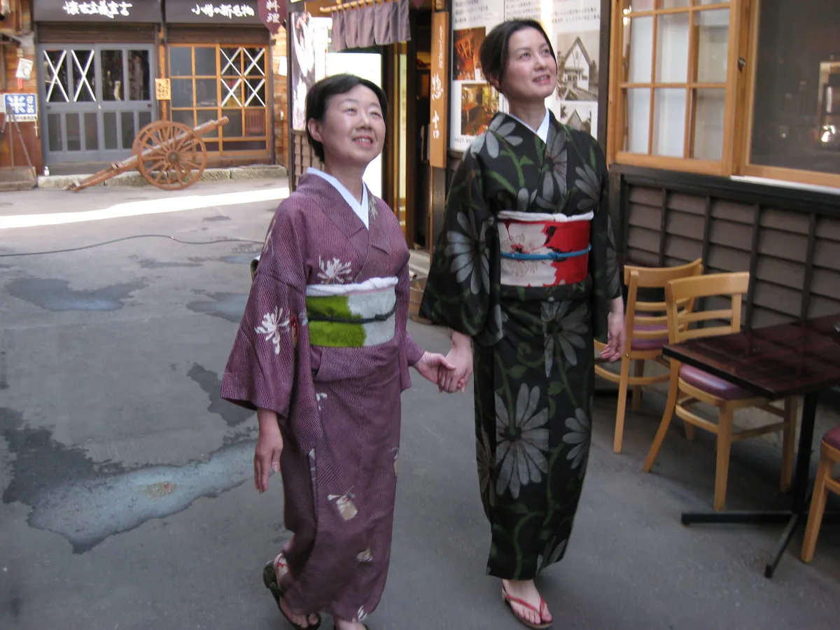 小樽着物レンタル 乙女のきもの コーデ4