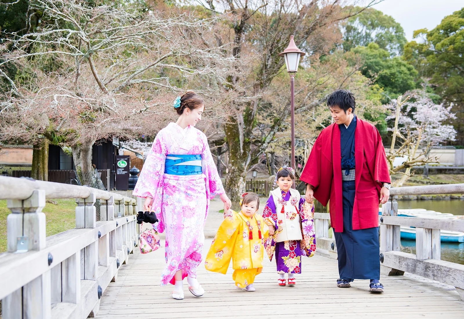 Kimono Asobi Nikkori hair styling