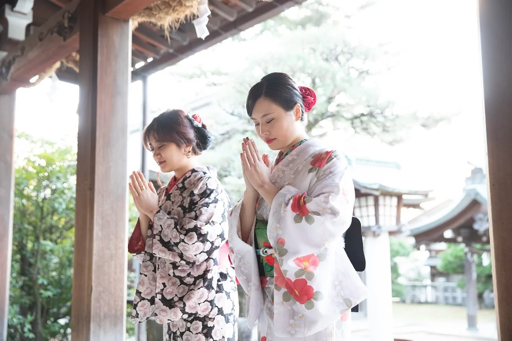 Kimono Style Café コーデ4