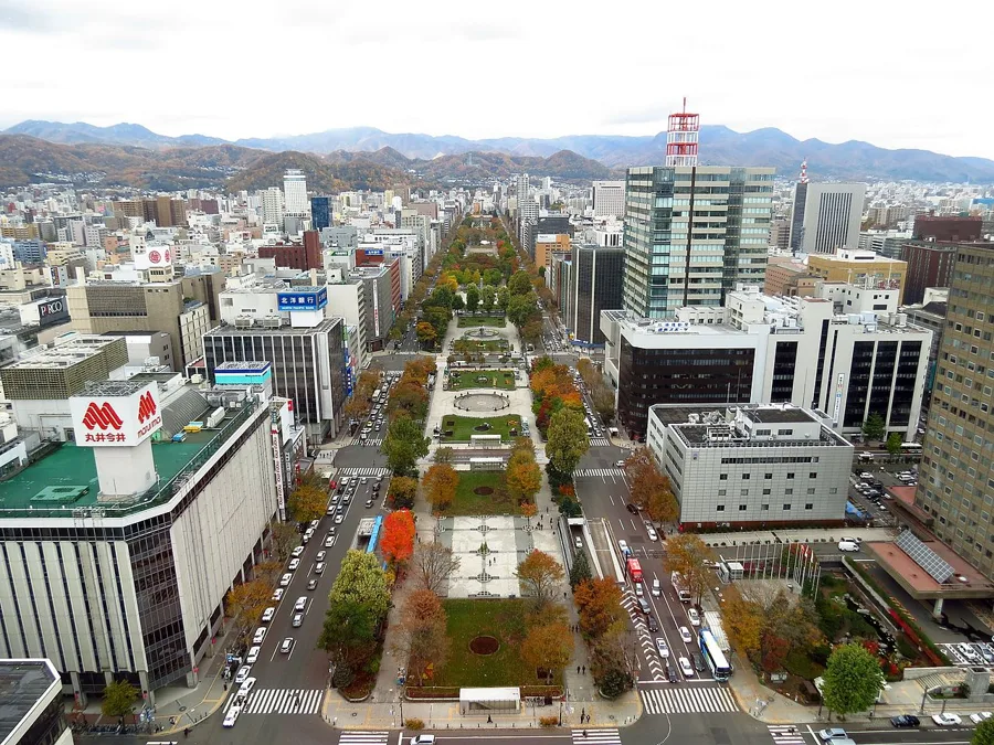 大通公園（札幌の着物映えフォトスポット）
