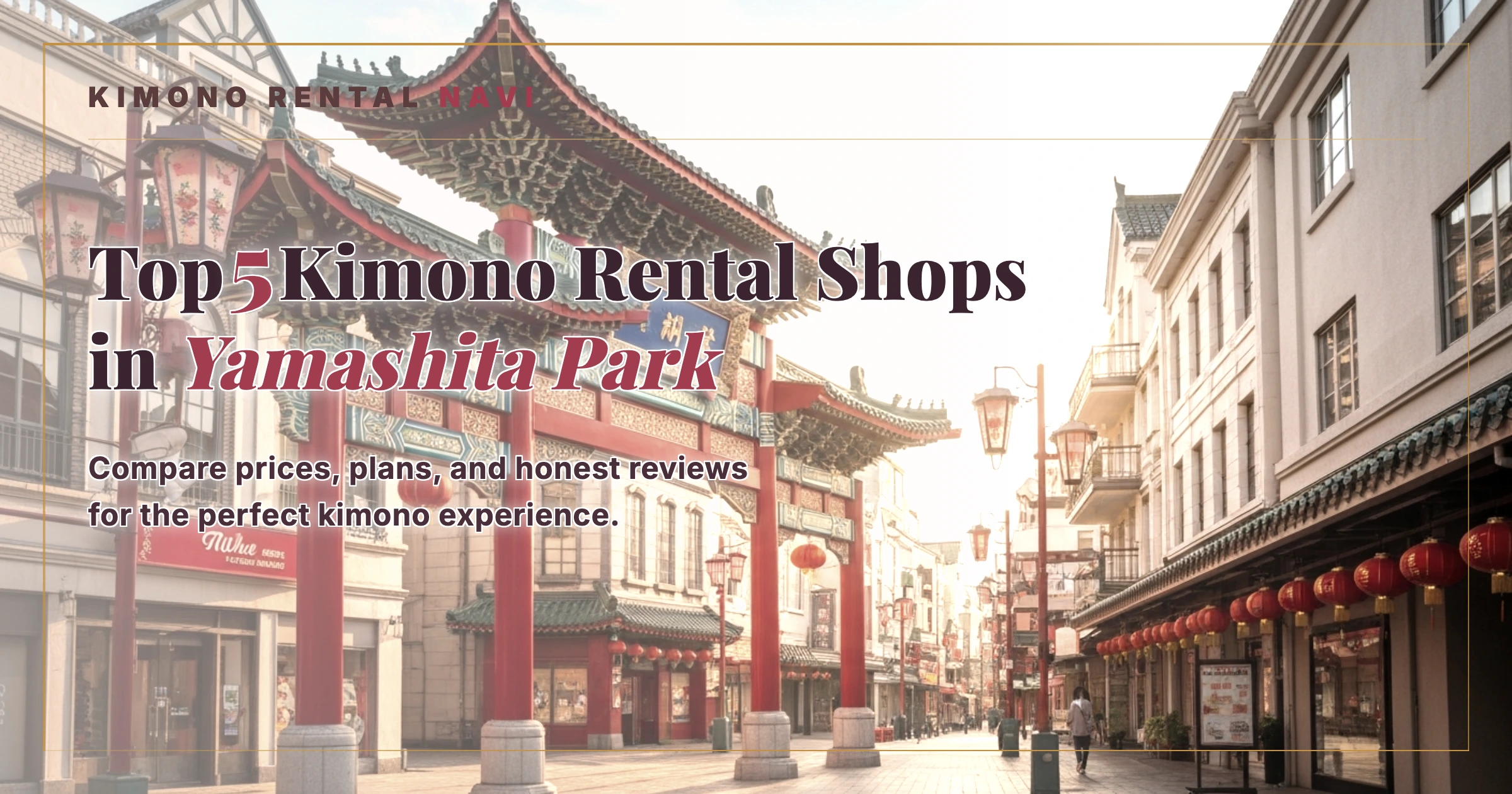 Top 5 Kimono Rental Shops in Yamashita Park, Yokohama
